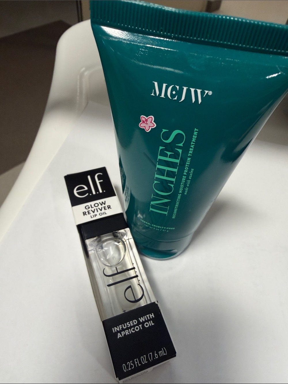MCJW Inches Hair Treatment & Elf Lip Oil Bundle